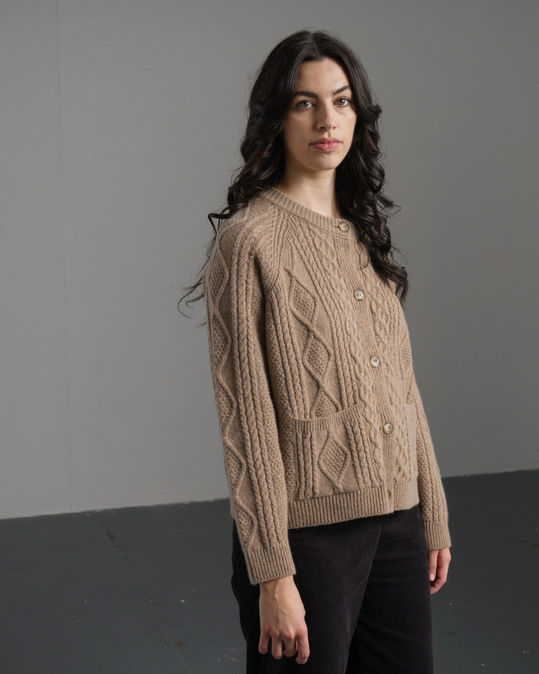 Derby Aran Cardigan