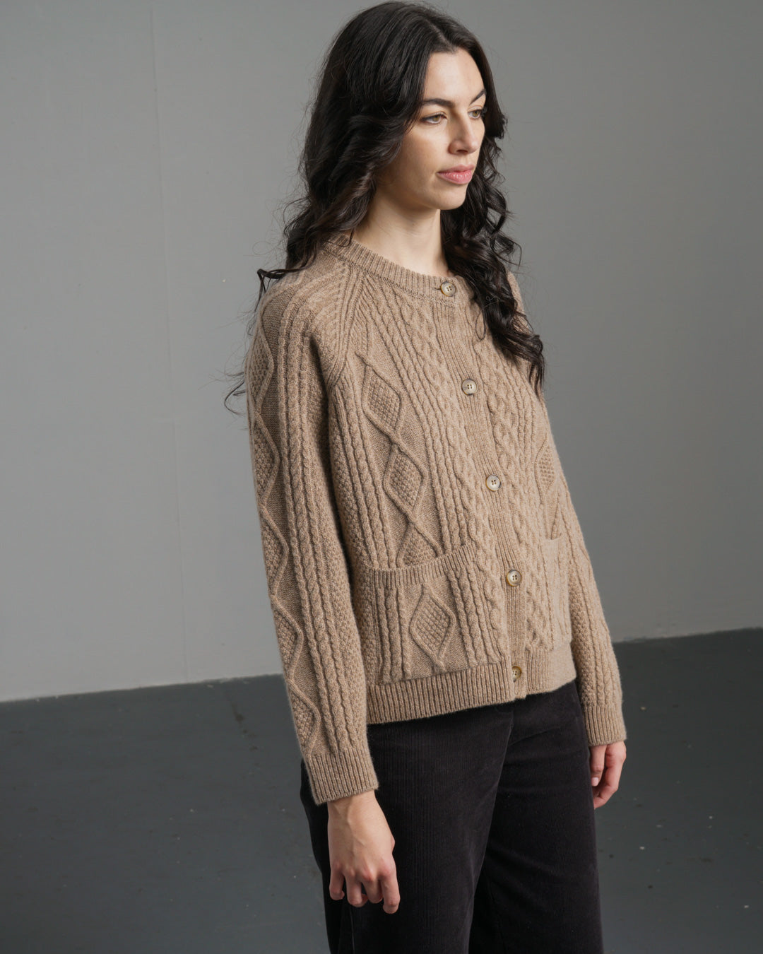 Derby Aran Cardigan