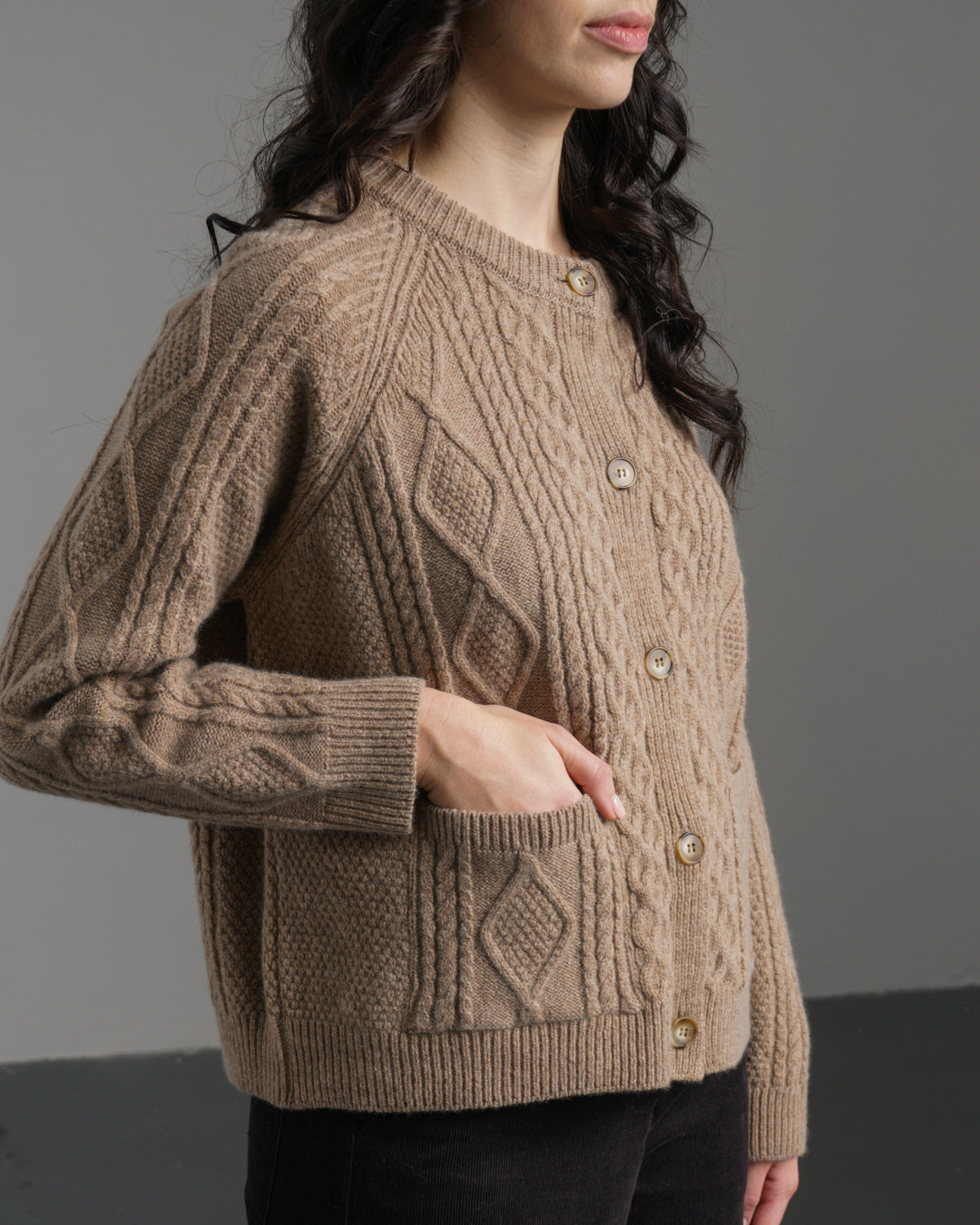 Derby Aran Cardigan