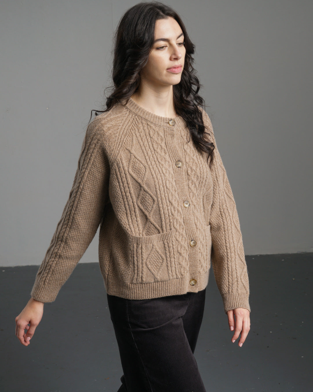 Derby Aran Cardigan