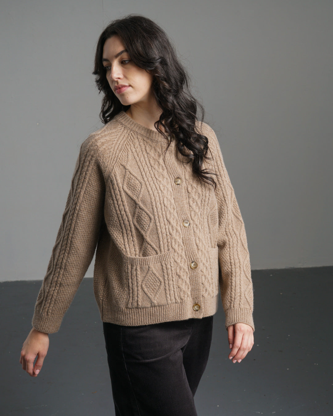 Derby Aran Cardigan