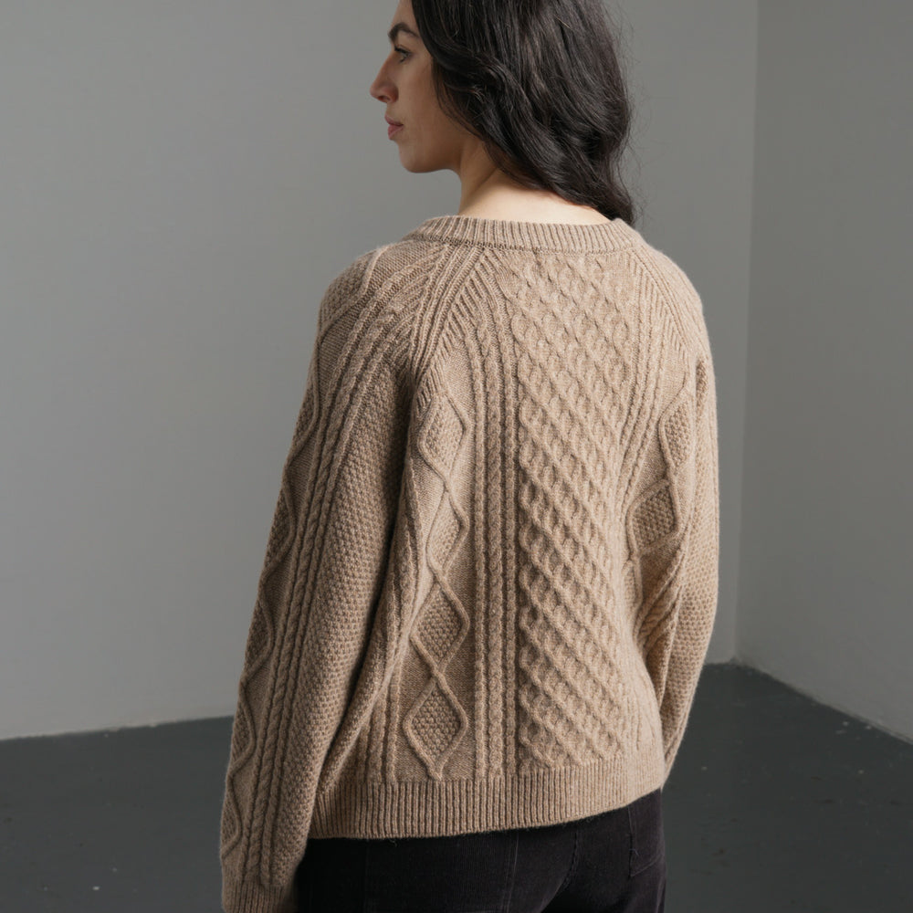 
                      
                        Derby Aran Cardigan
                      
                    