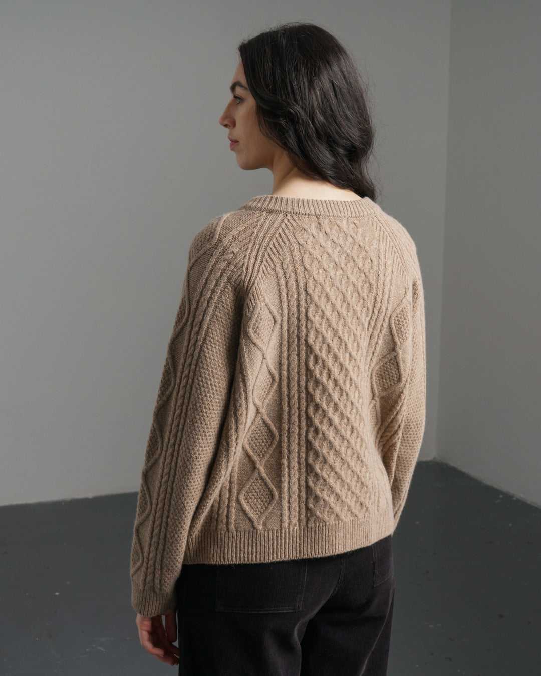 Derby Aran Cardigan
