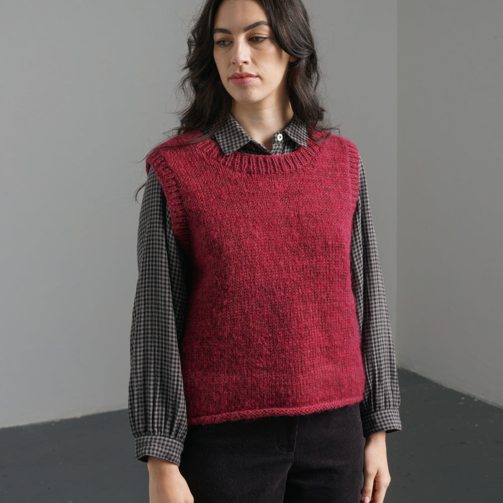 Heather Knitted Vest