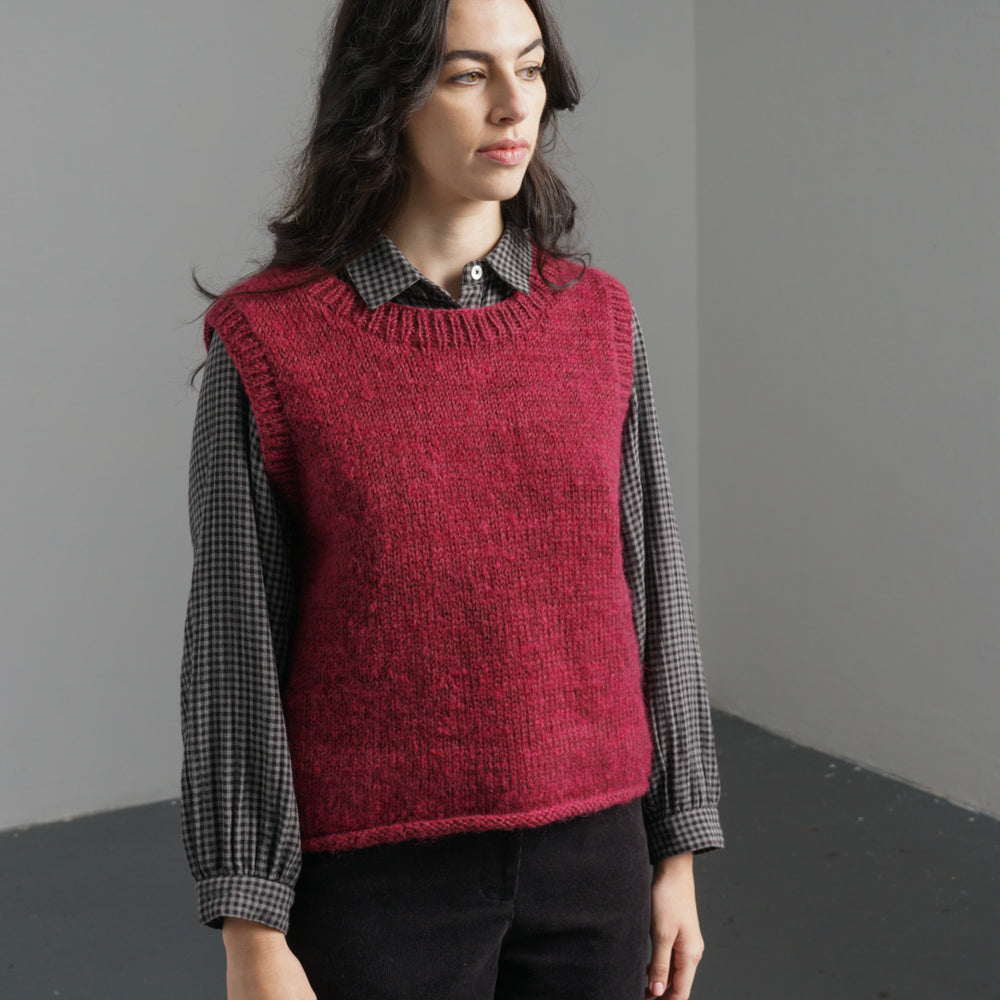 
                      
                        Heather Knitted Vest
                      
                    