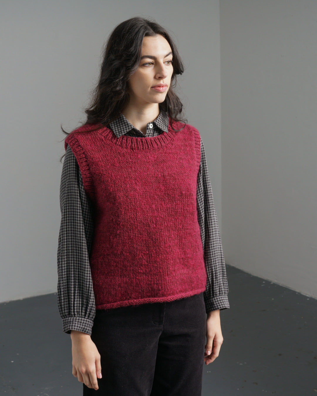 Heather Knitted Vest