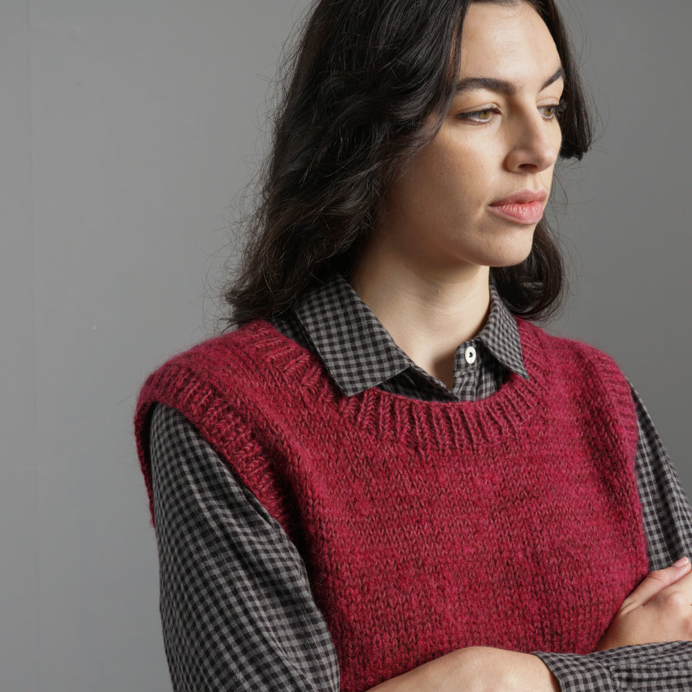 
                      
                        Heather Knitted Vest
                      
                    