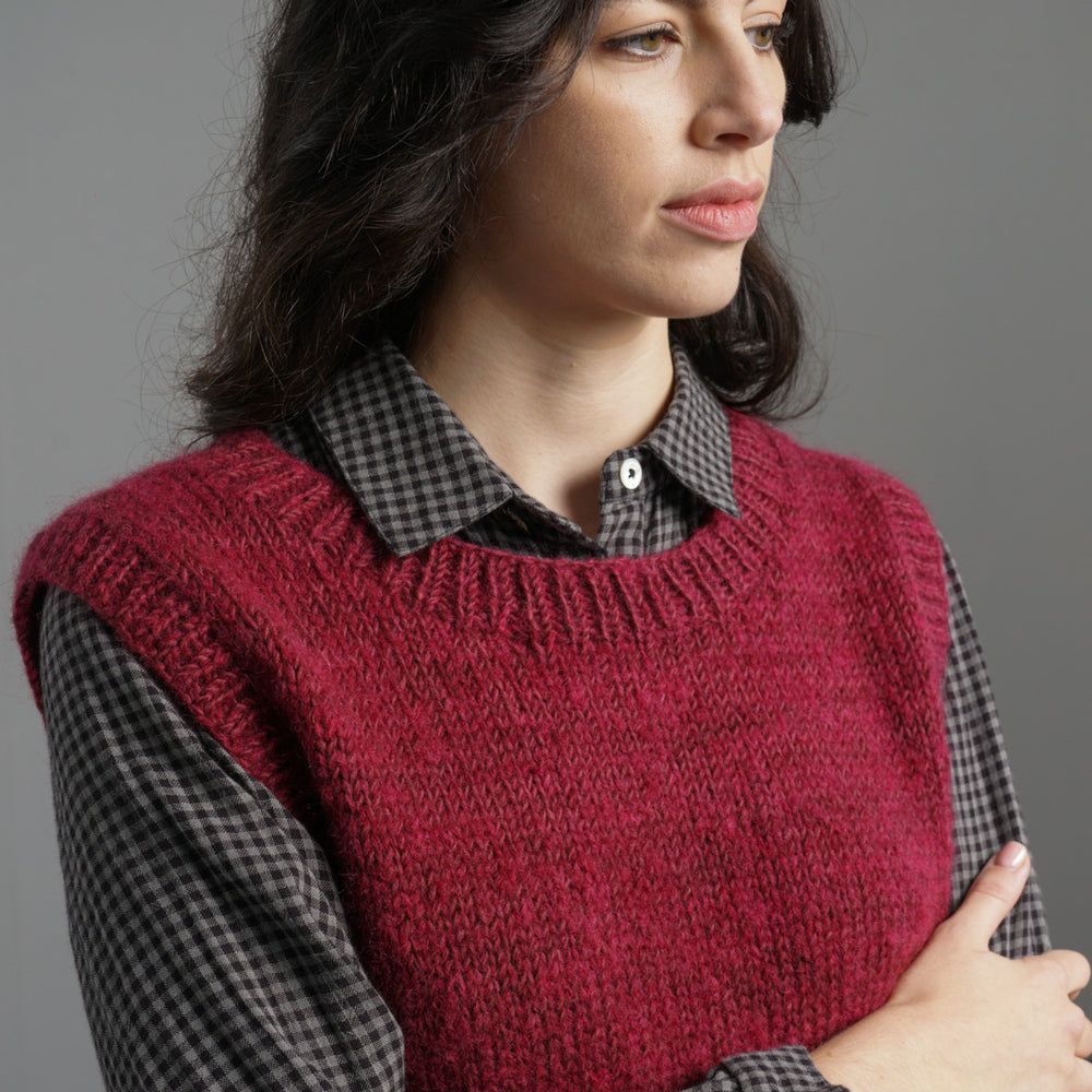 
                      
                        Heather Knitted Vest
                      
                    