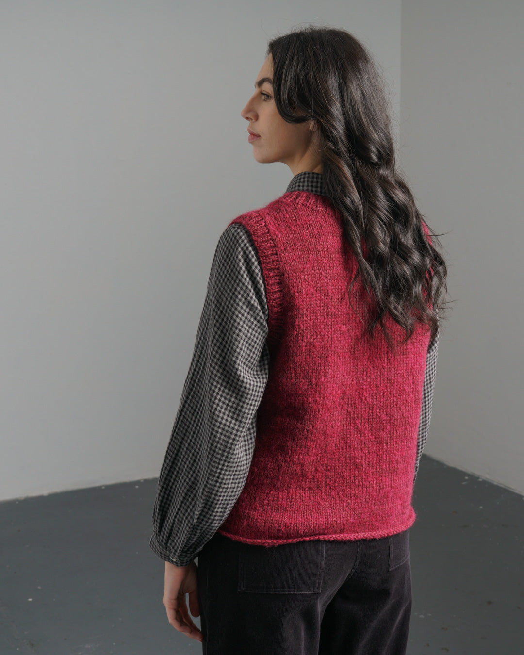 Heather Knitted Vest