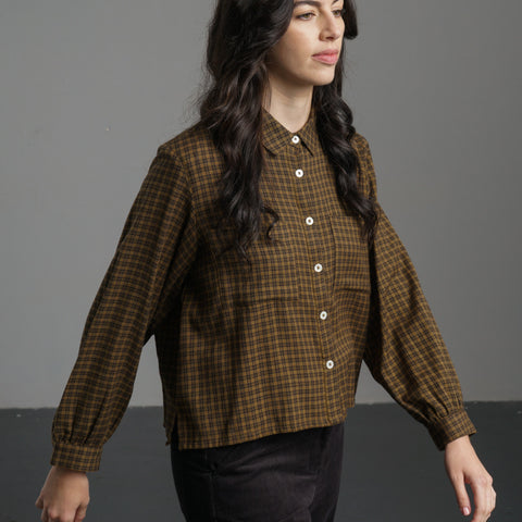 Ada Cropped Blouse - BIBICO