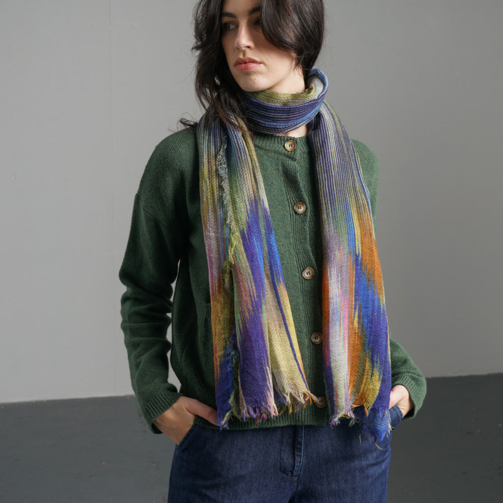 
                      
                        Festival Colour Melange Wool Scarf
                      
                    