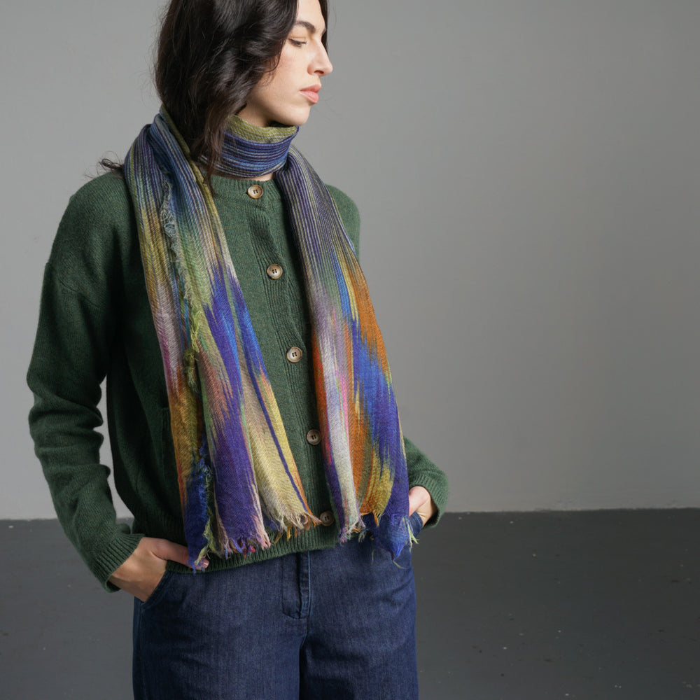 
                      
                        Festival Colour Melange Wool Scarf
                      
                    