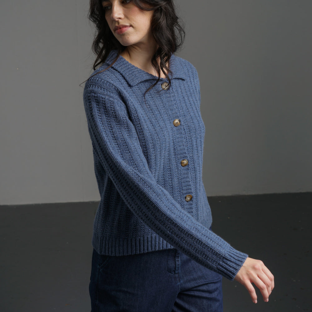 
                      
                        Bonnie Polo Cardigan
                      
                    