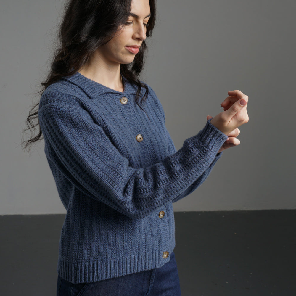 
                      
                        Bonnie Polo Cardigan
                      
                    