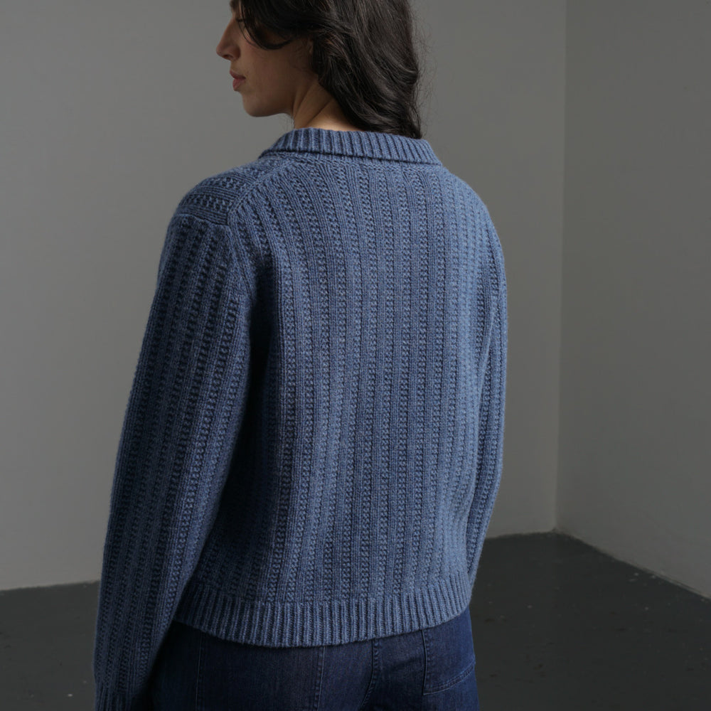 
                      
                        Bonnie Polo Cardigan
                      
                    