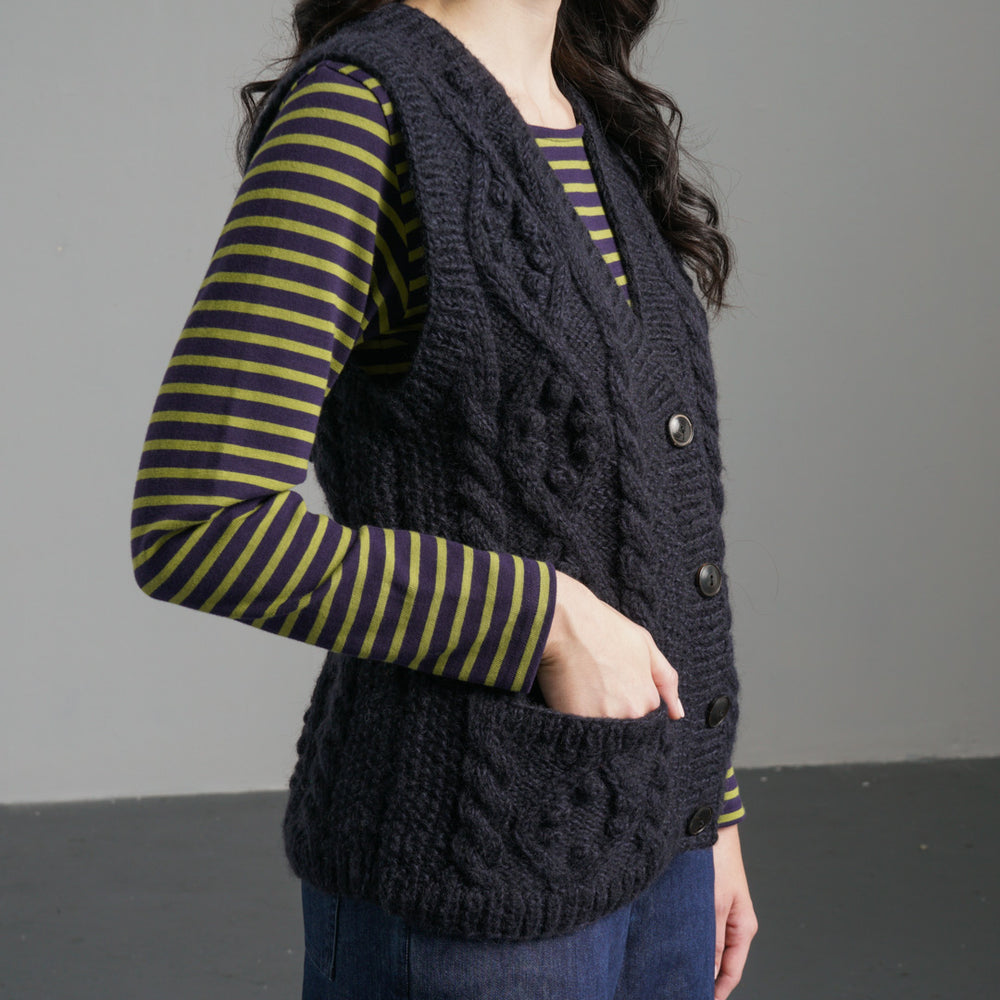 Bertie Aran Vest