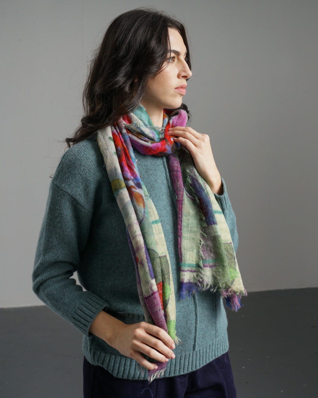 Verona Wool Scarf - BIBICO