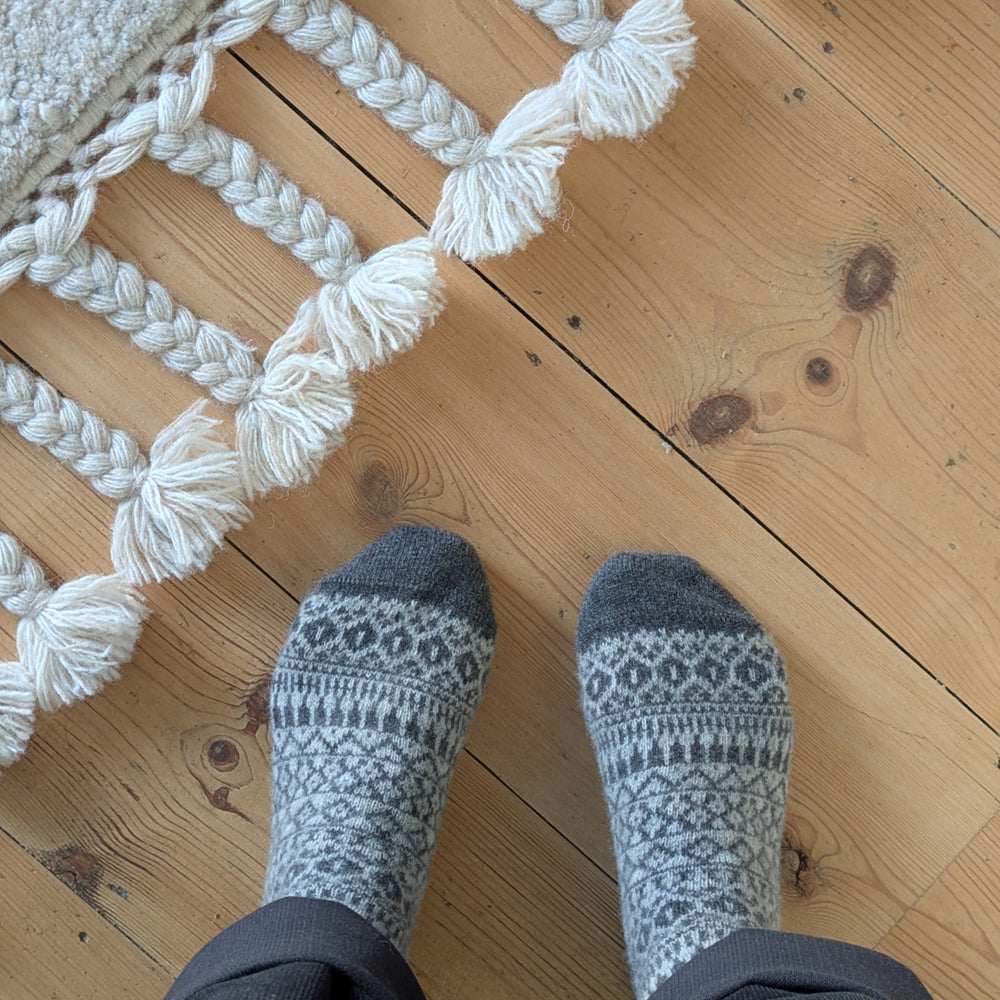 Tomi Wool Jacquard Sock