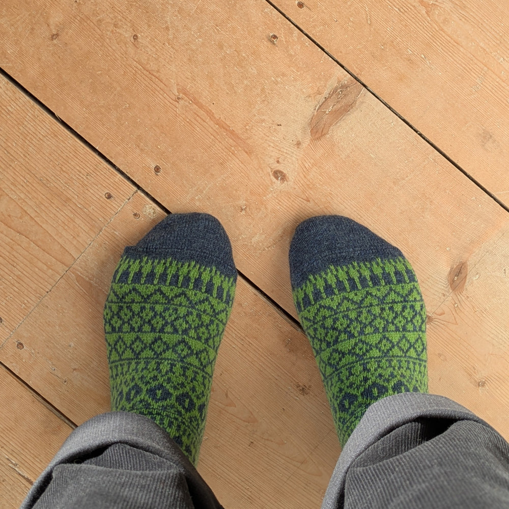 Tomi Wool Jacquard Sock