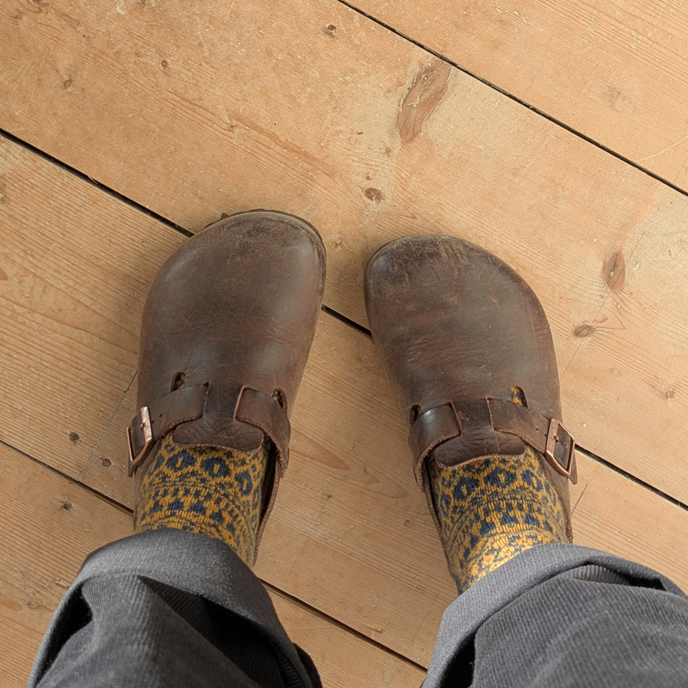 Tomi Wool Jacquard Sock