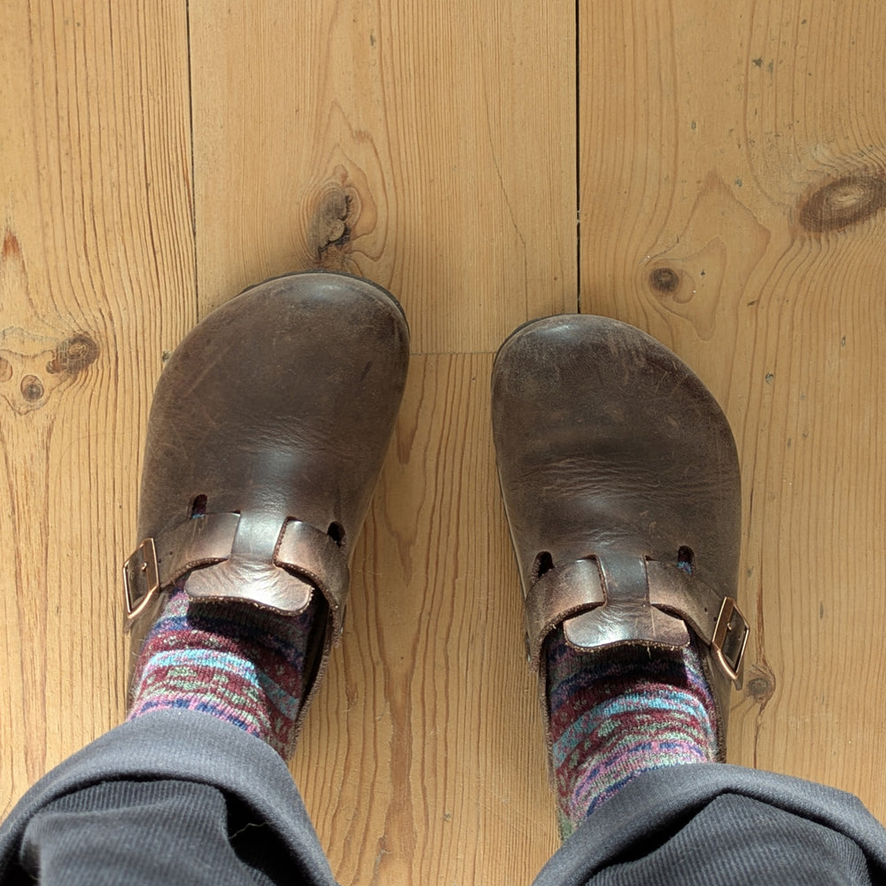 
                      
                        Brook Fair Isle Wool Socks - BIBICO
                      
                    