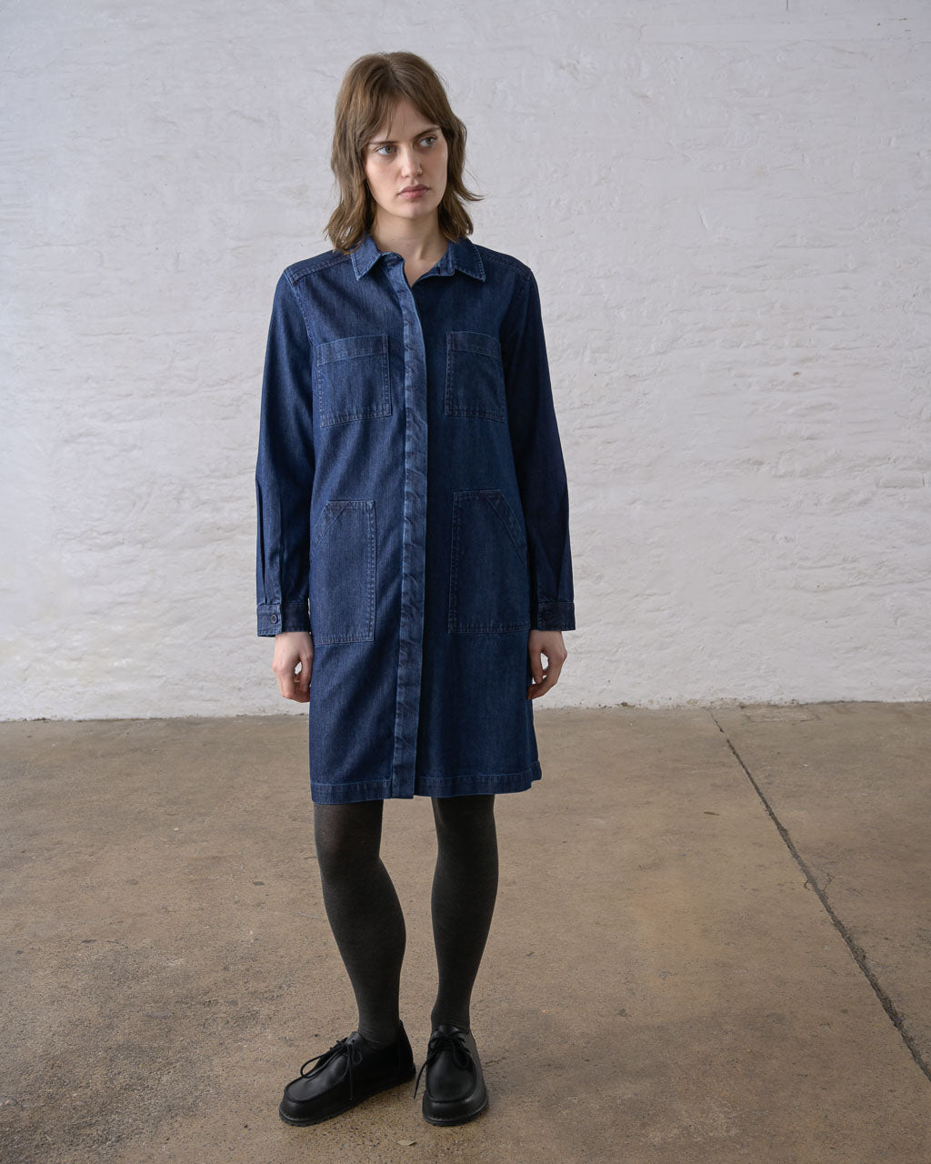 OCEAN SHIRT DRESS - BIBICO