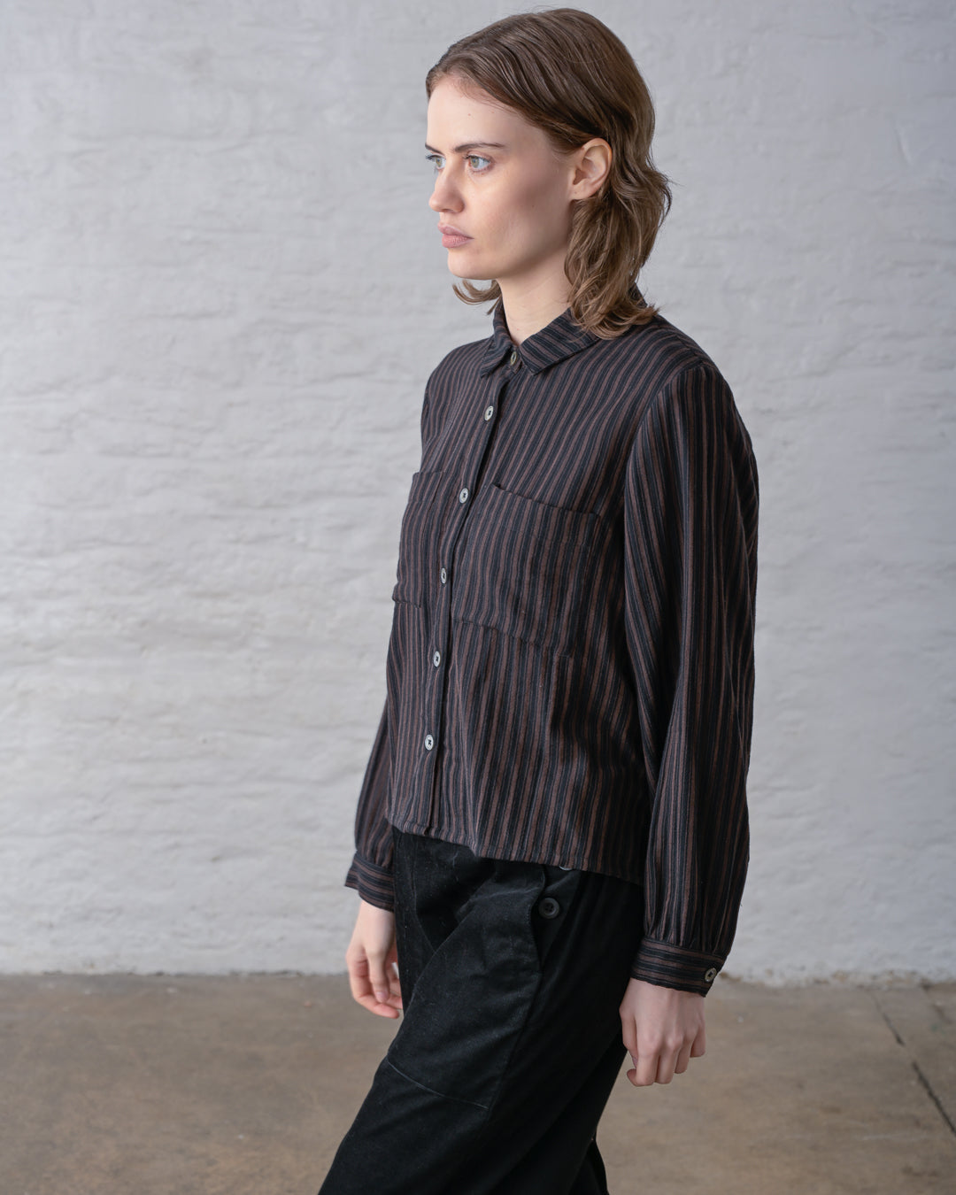 Ada Cropped Blouse - BIBICO