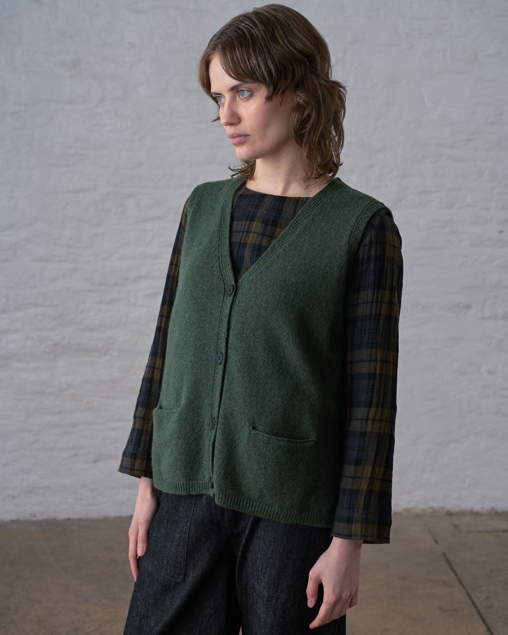 FREYA WOOL VEST - BIBICO