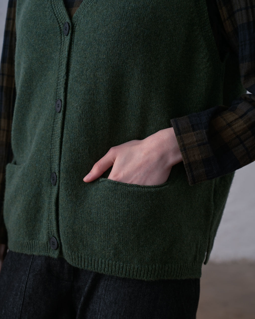 FREYA WOOL VEST - BIBICO