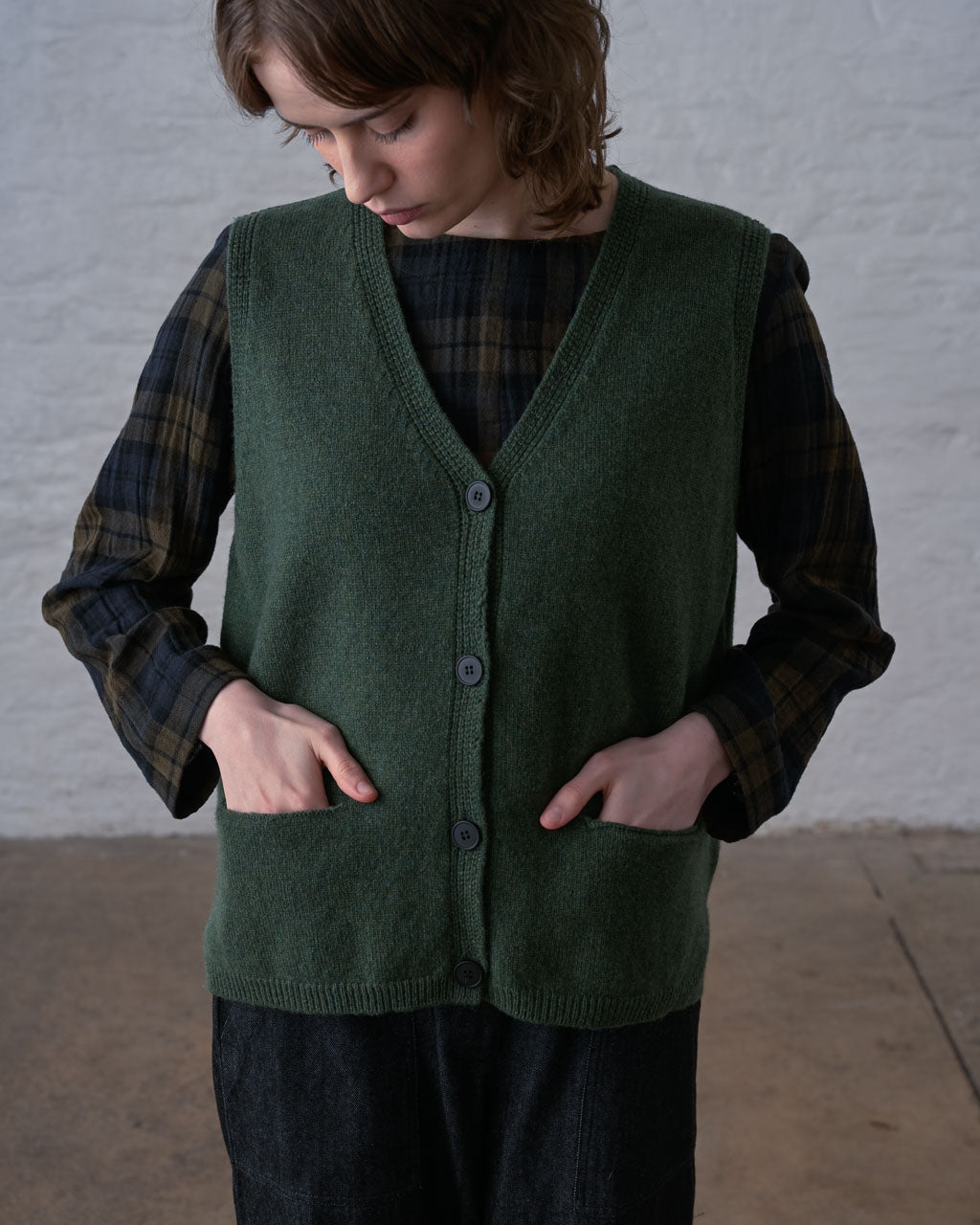 FREYA WOOL VEST - BIBICO