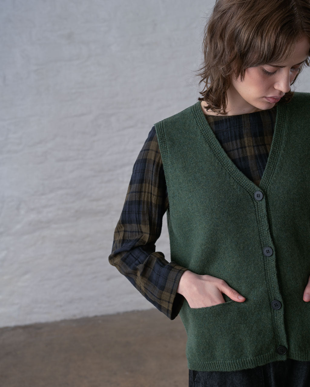 FREYA WOOL VEST - BIBICO
