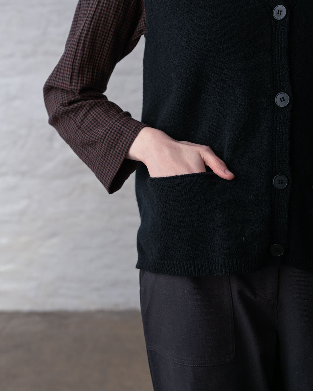 FREYA WOOL VEST - BIBICO