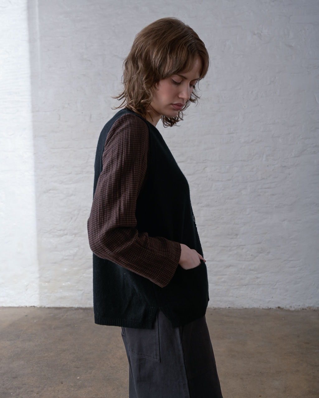 FREYA WOOL VEST - BIBICO