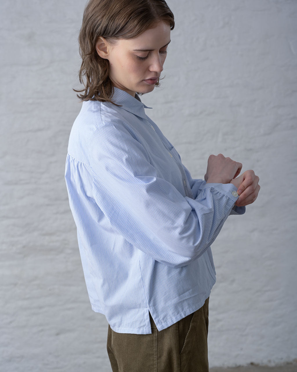 Ada Cropped Blouse - BIBICO
