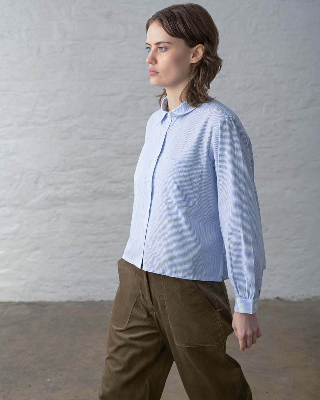 Ada Cropped Blouse - BIBICO