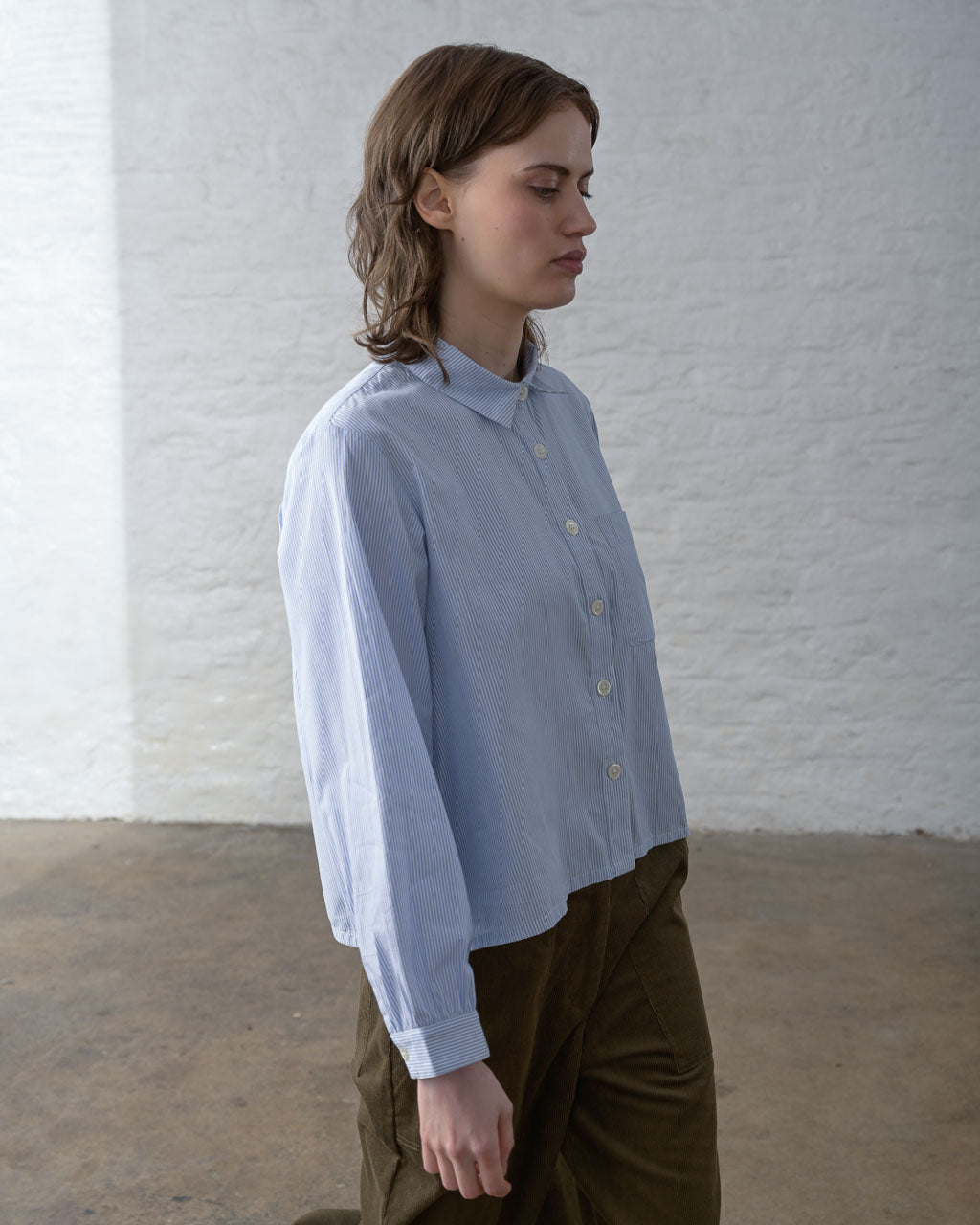 Ada Cropped Blouse - BIBICO