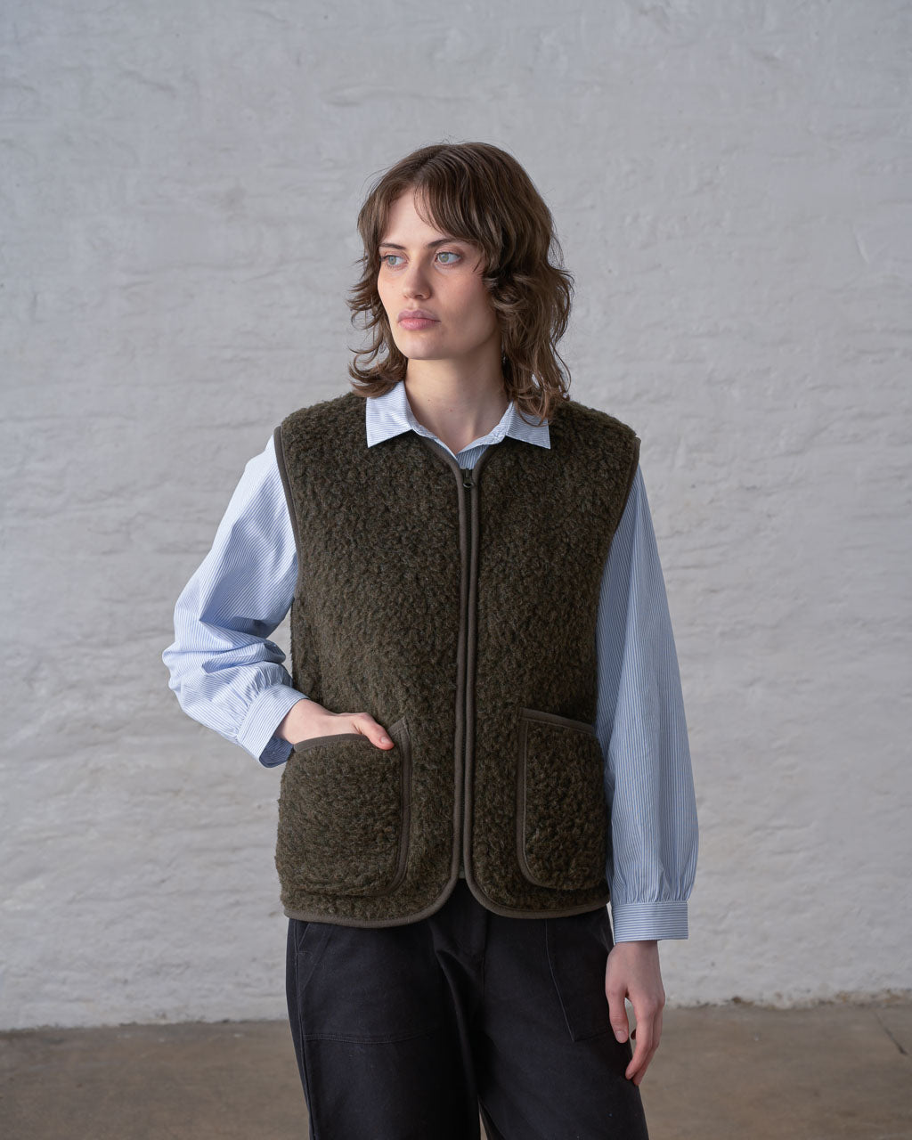 Jen Wool Gilet - BIBICO