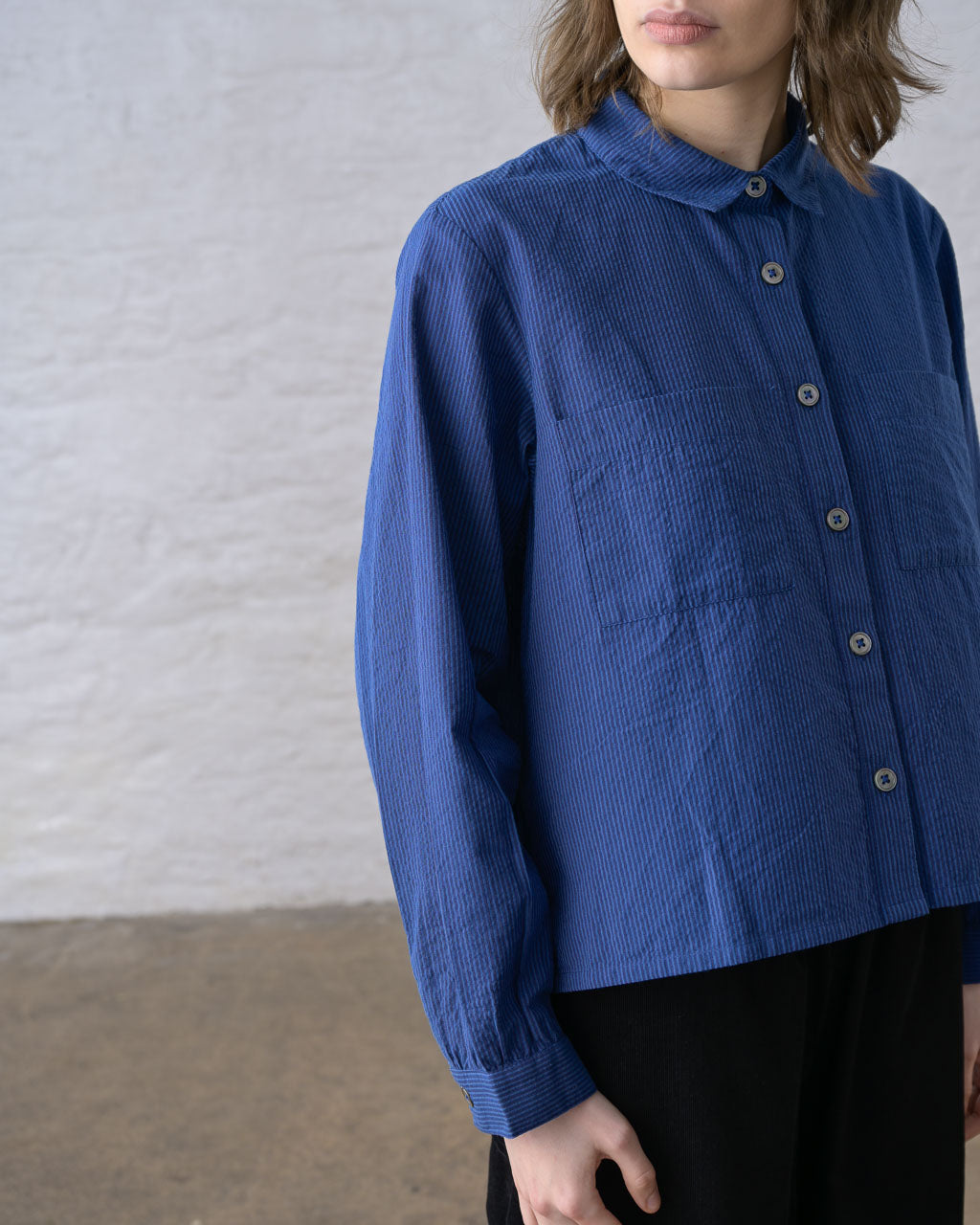 Ada Cropped Blouse - BIBICO