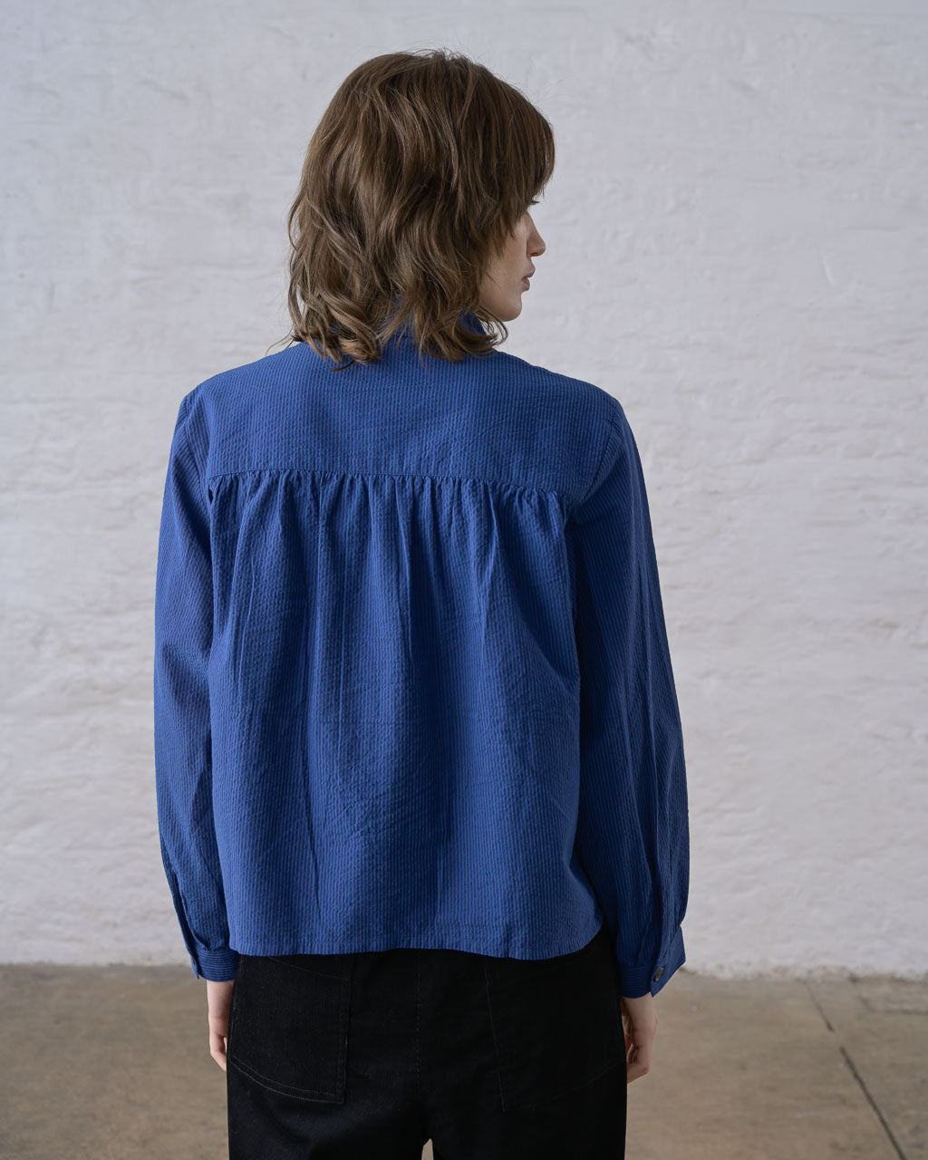 Ada Cropped Blouse - BIBICO
