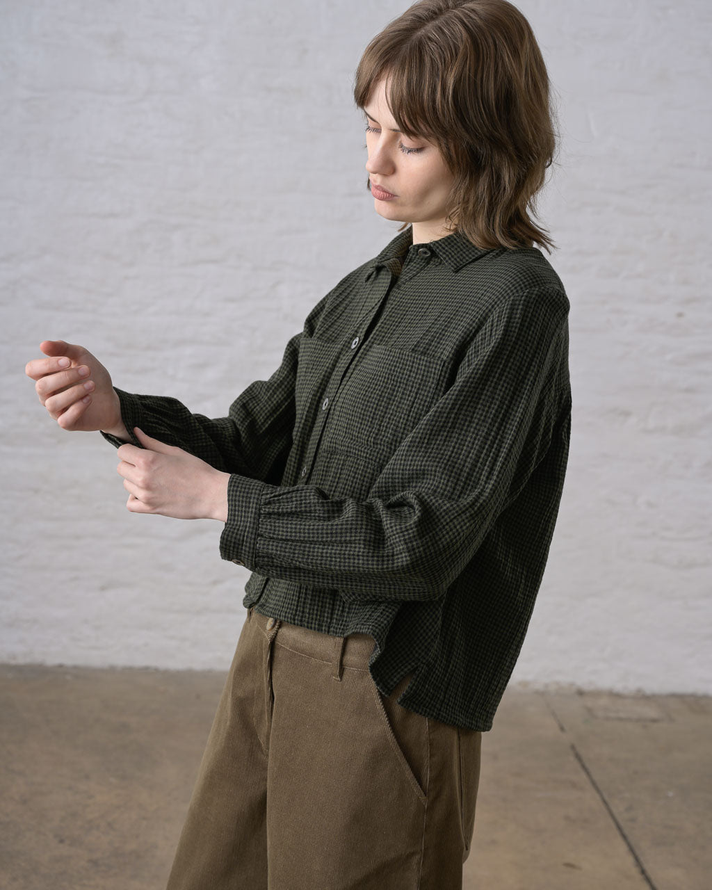 Ada Cropped Blouse - BIBICO