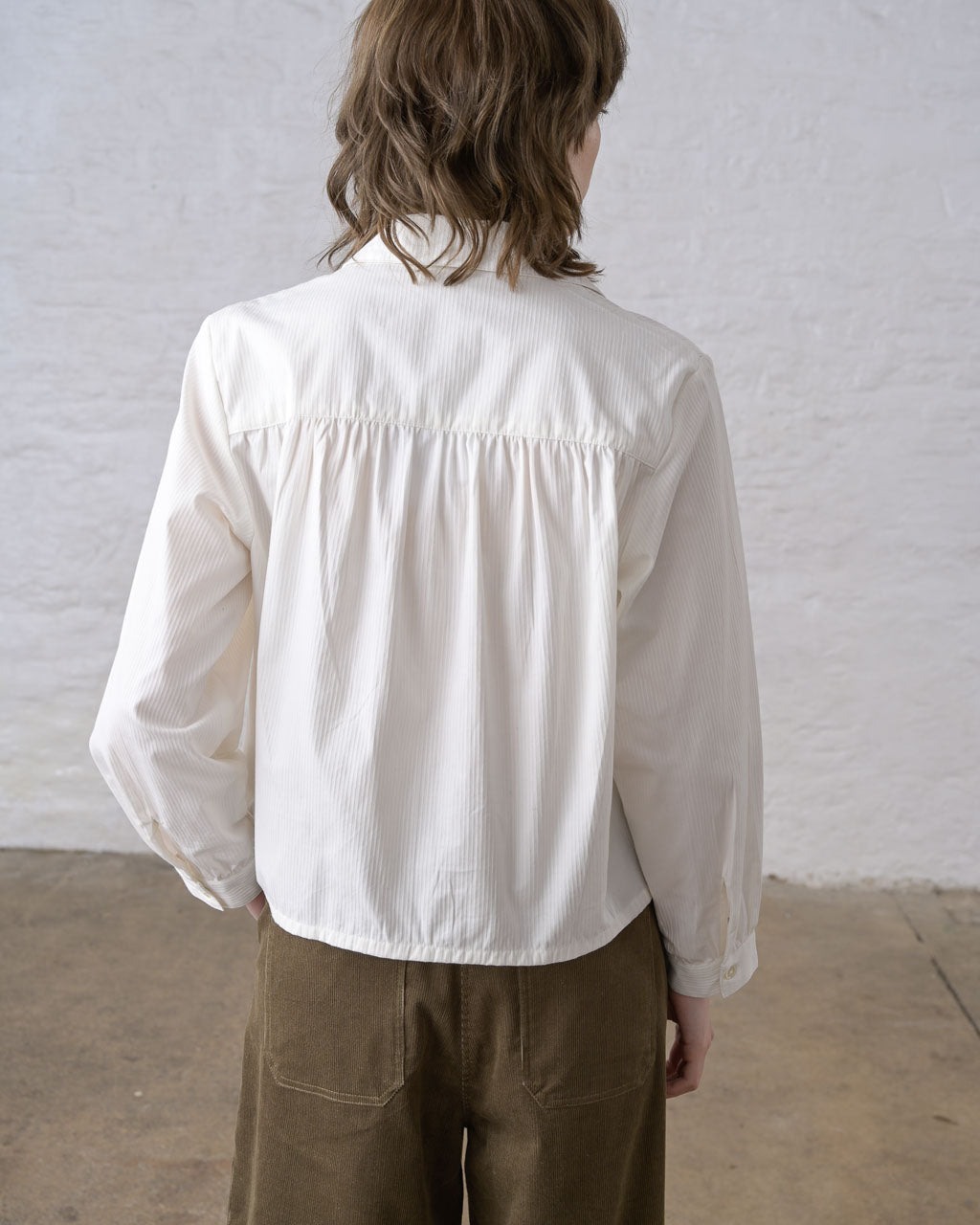 Ada Cropped Blouse - BIBICO