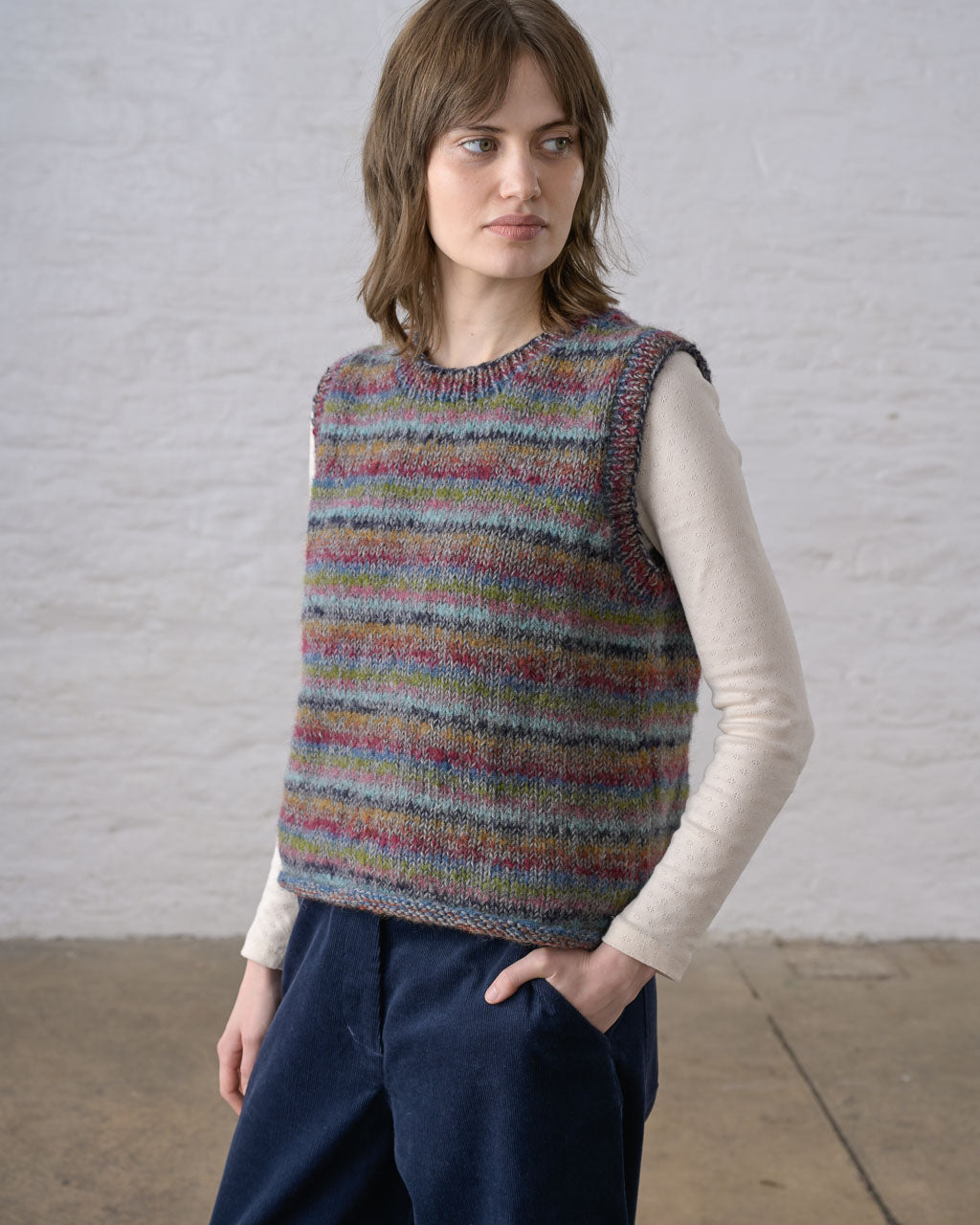 HEATHER VEST - BIBICO