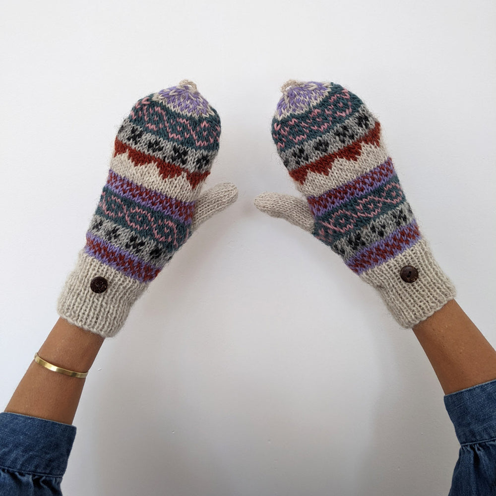 
                      
                        Agnes Fair Isle Mittens
                      
                    