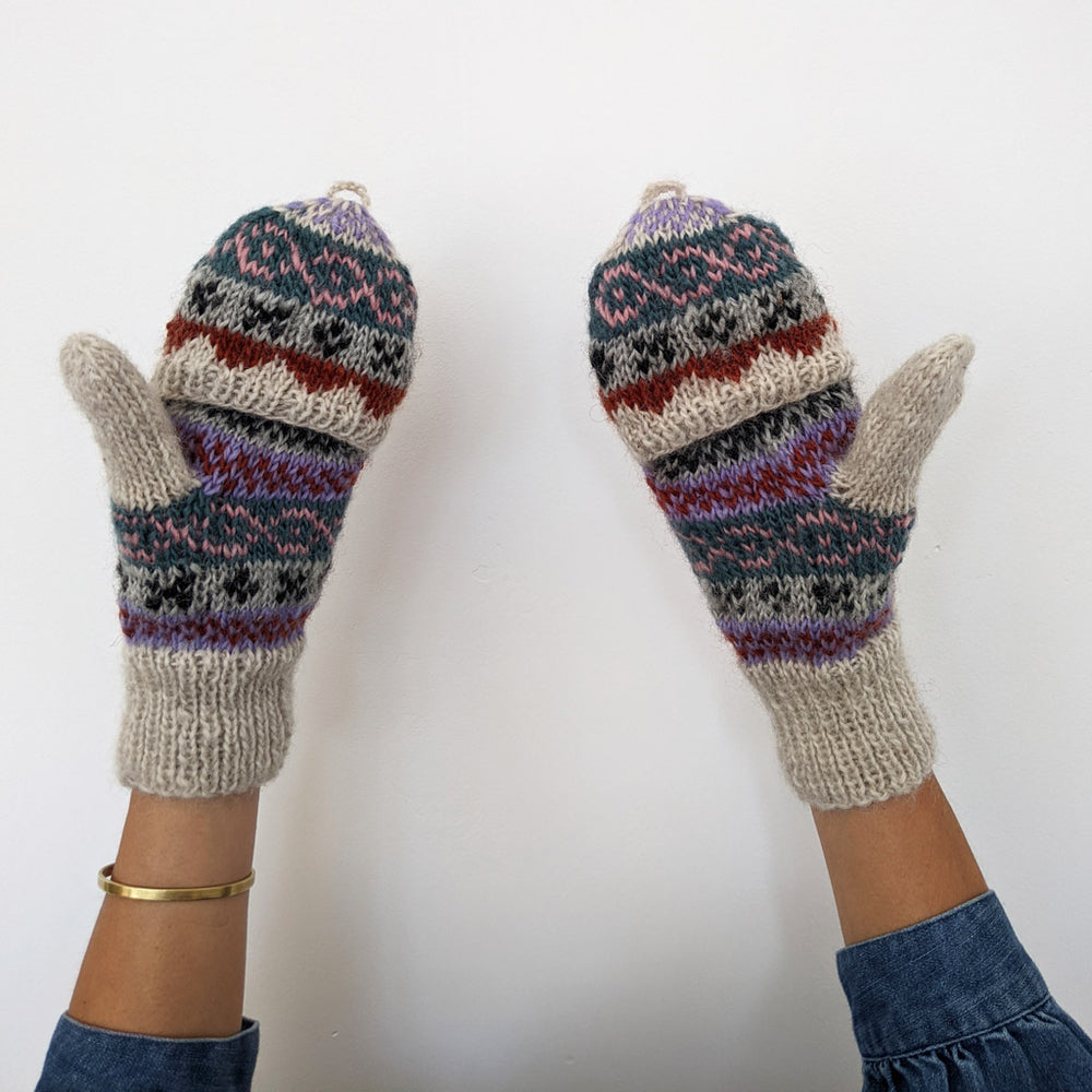 
                      
                        Agnes Fair Isle Mittens
                      
                    