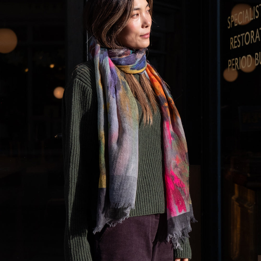 
                      
                        Sitges Fine Wool Scarf - BIBICO
                      
                    