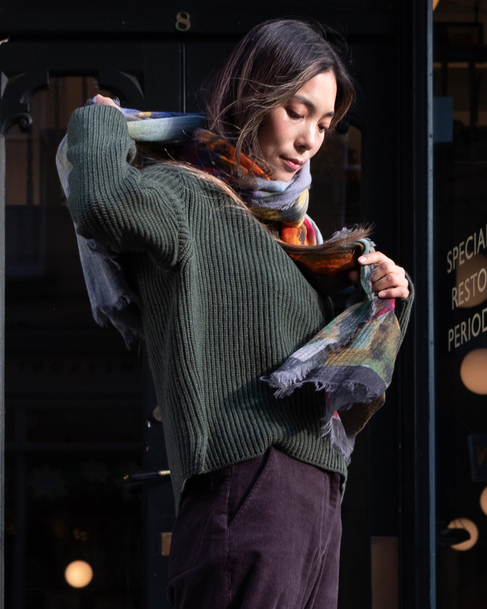 Sitges Fine Wool Scarf - BIBICO