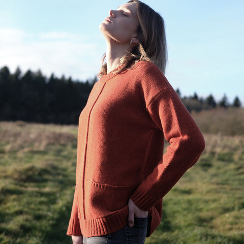 Aime Relaxed Wool Jumper - BIBICO