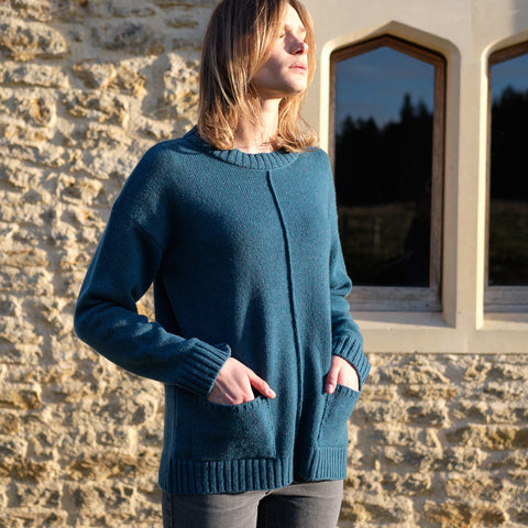 Aime Relaxed Wool Jumper - BIBICO