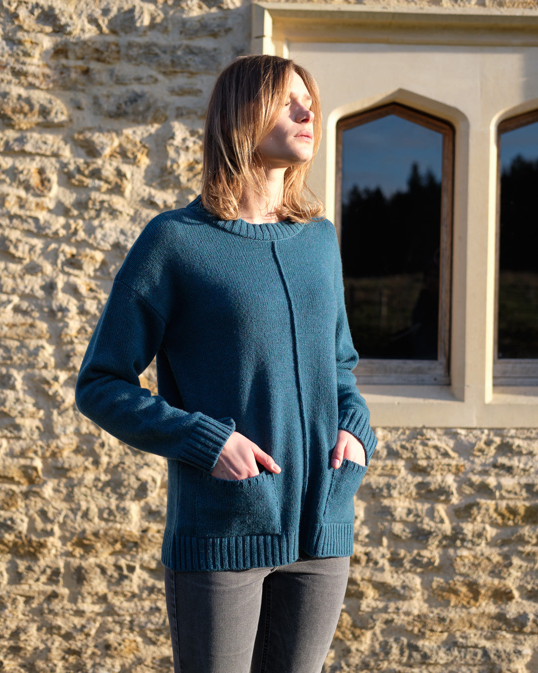Aime Relaxed Wool Jumper - BIBICO