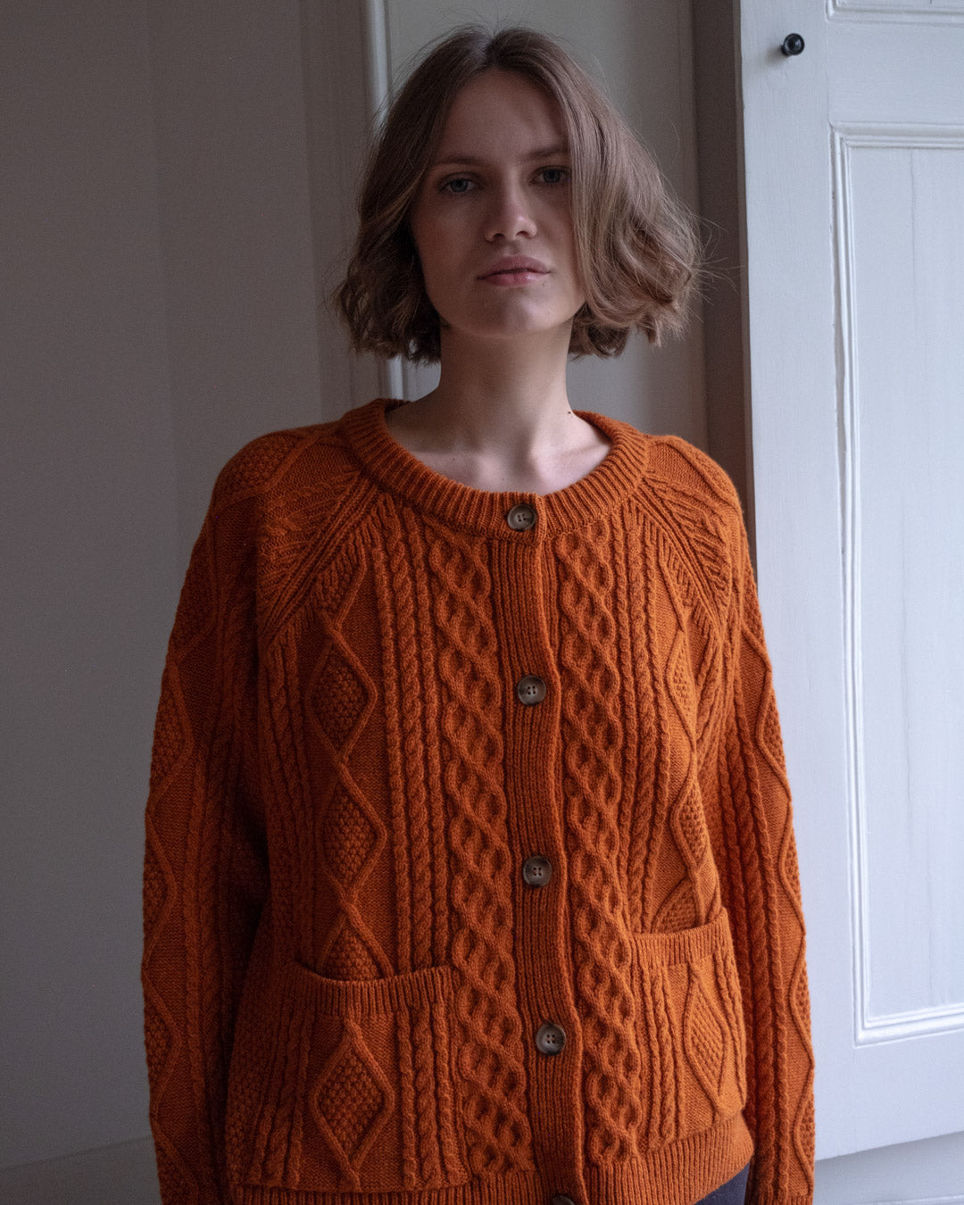 Derby Aran Cardigan - BIBICO